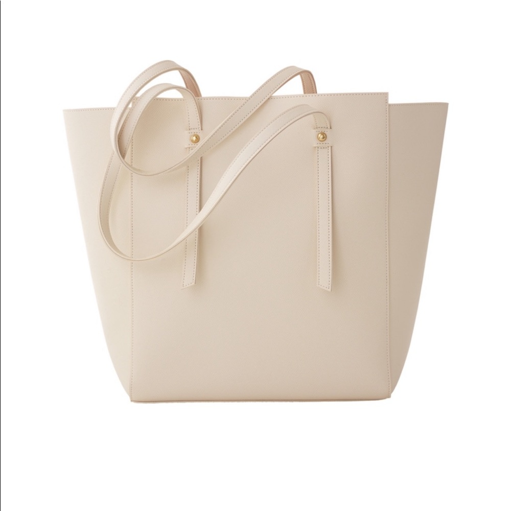 Cream Tote Bag